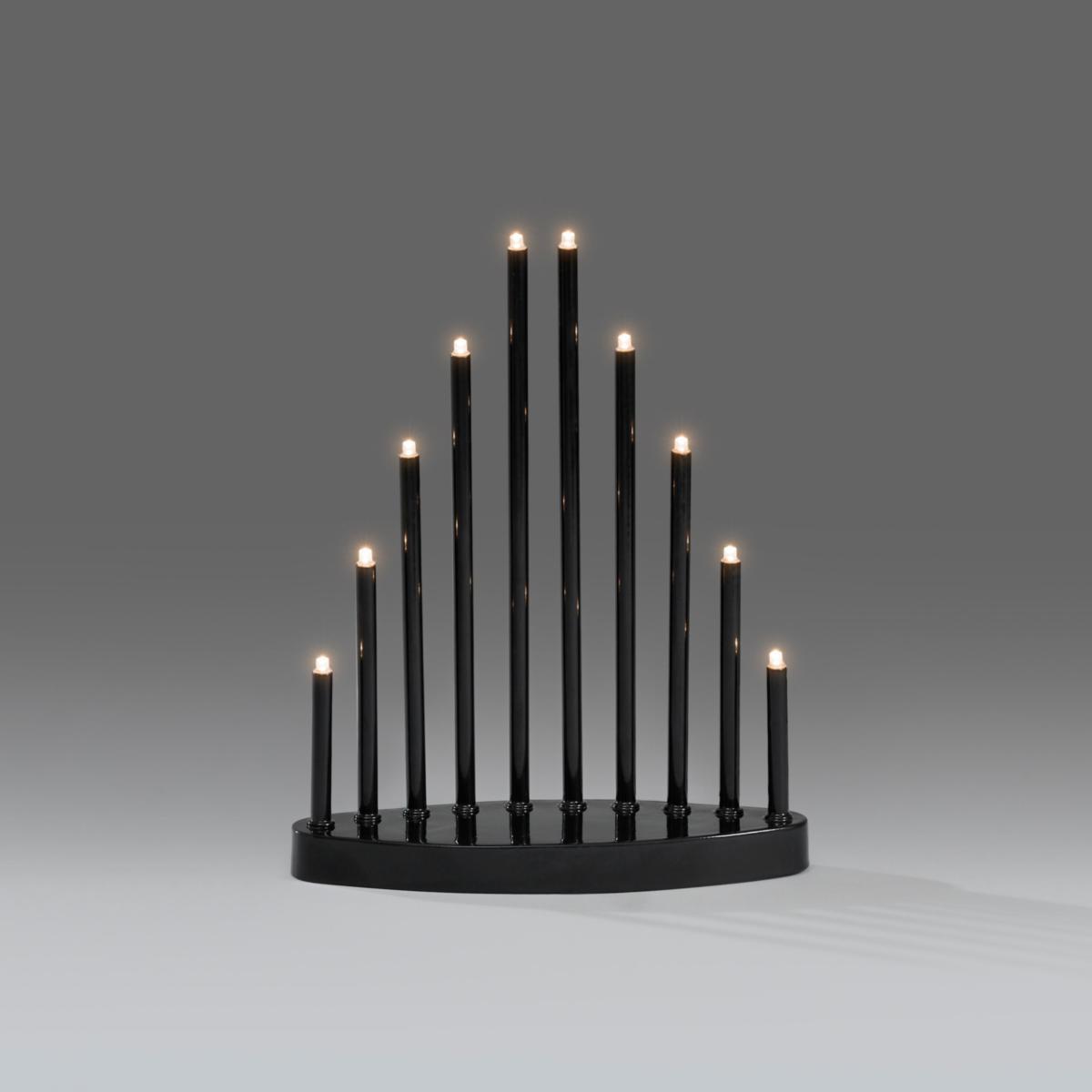 Elljusstake Modern LED - ELLJUSSTAKE 10 LED SVART