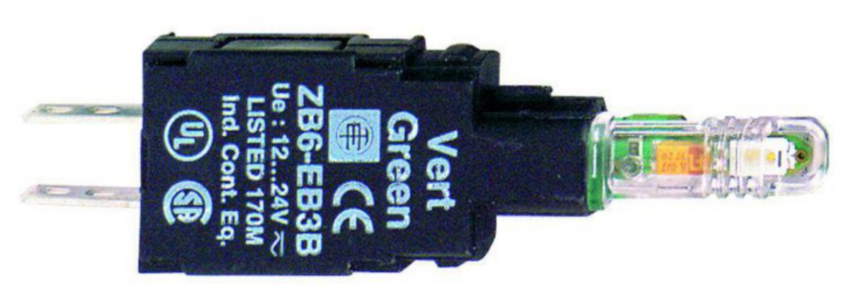 Signallamps element LED ZB6 - LED-DON GRÖN ZB6EB3B