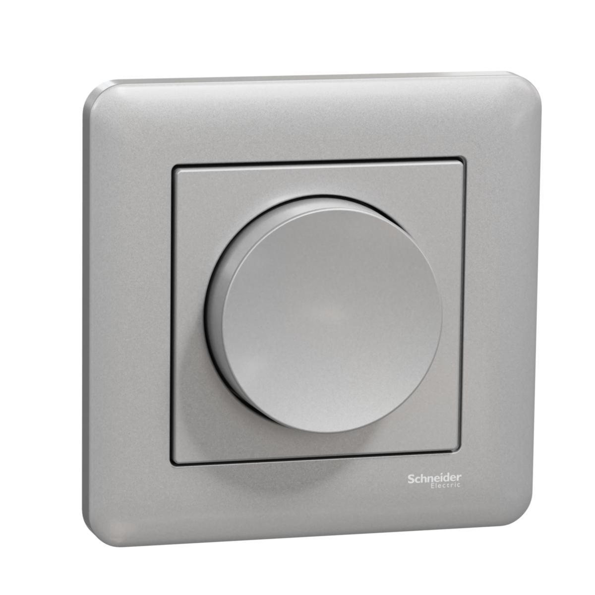Dimmer för LED, 1-370 W, Exxact, Schneider - DIMMER LED 1-370W INF EXXACT METALLIC VRID LED 1-200VA