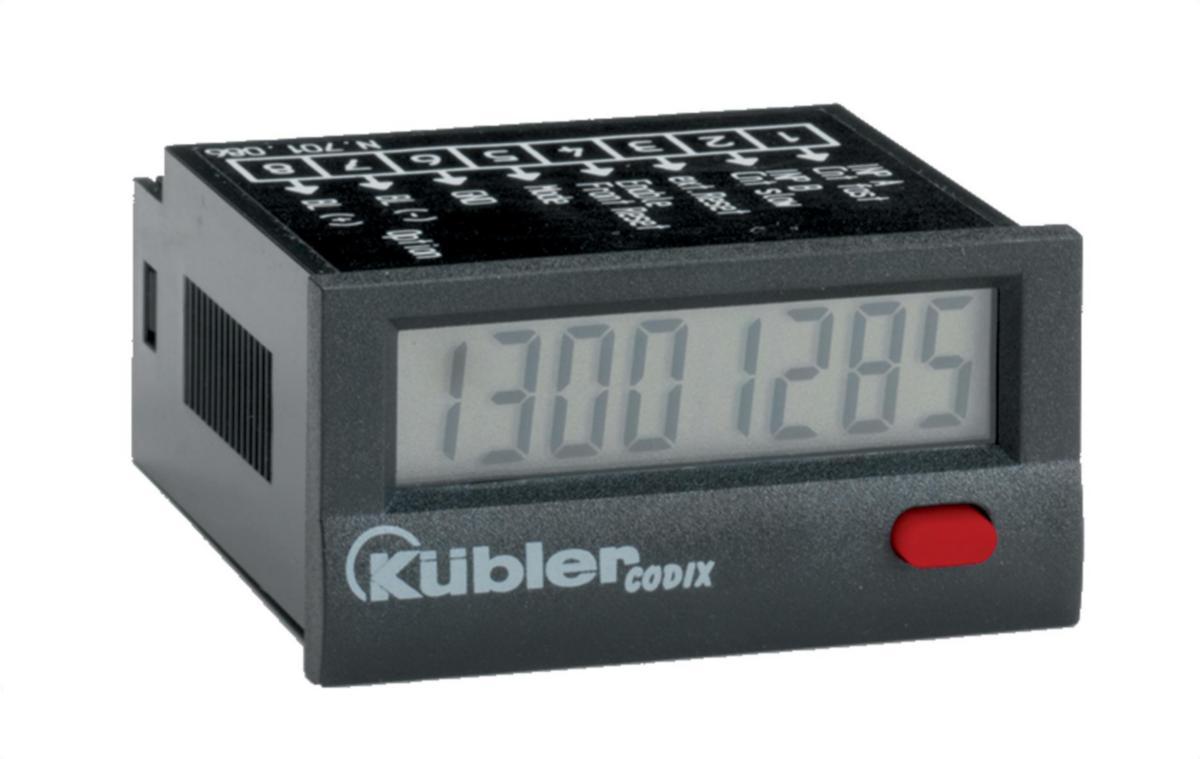Pulsräknare 130 PNP/NPN - SUMMARÄKNARE BATTERI PNP/NPN CODIX130, 8LCD, SIGN.0-30VDC