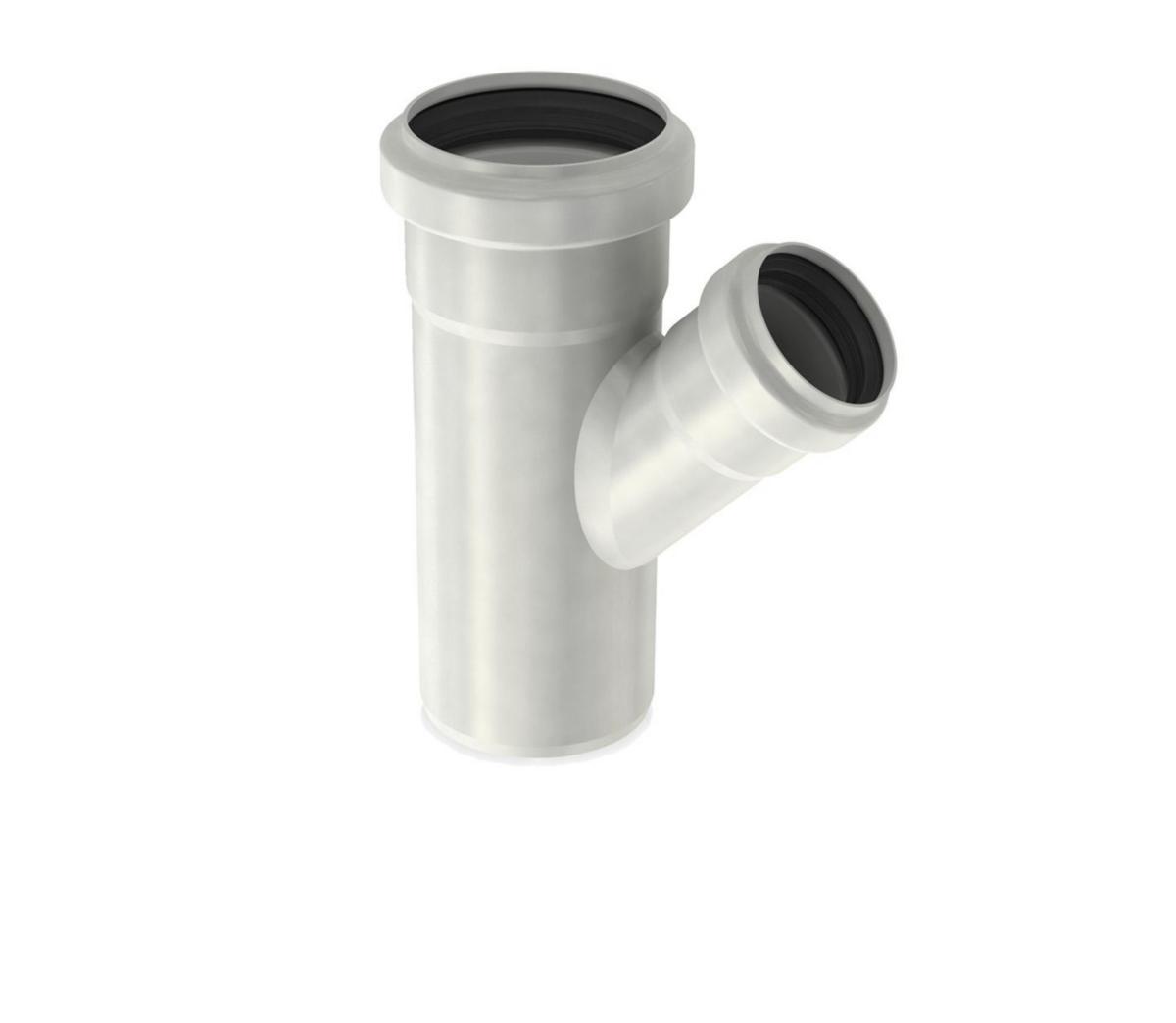 Grenrör reduktion 45°, AISI 304 - GRENRÖR RED 75-50/45° 304L ACO PIPE