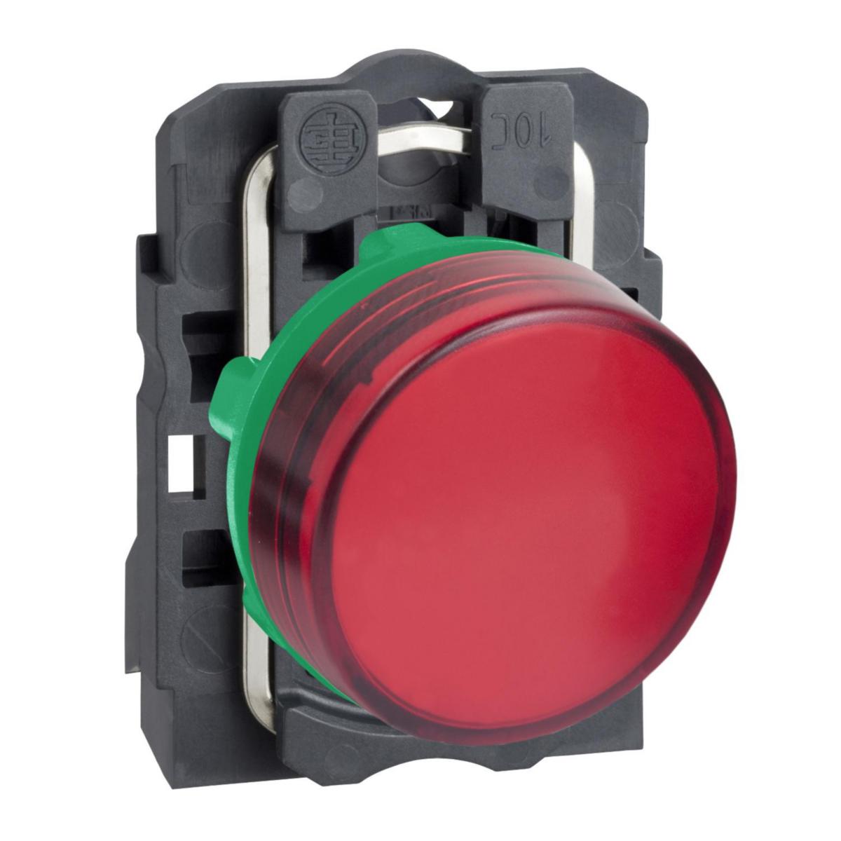 Signallampa XB5AV med inbyggd LED - SIGNALLAMPA RÖD LED 24 VAC/DC XB5AVB4