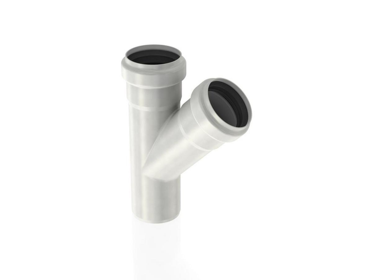 Grenrör 45GR AISI 316 - GRENRÖR 50/45° 316L ACO PIPE