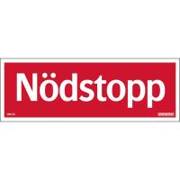 Nödstoppsskylt