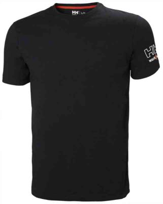 T-SHIRT HH 79246-990 SVART KENSINGTON STL M