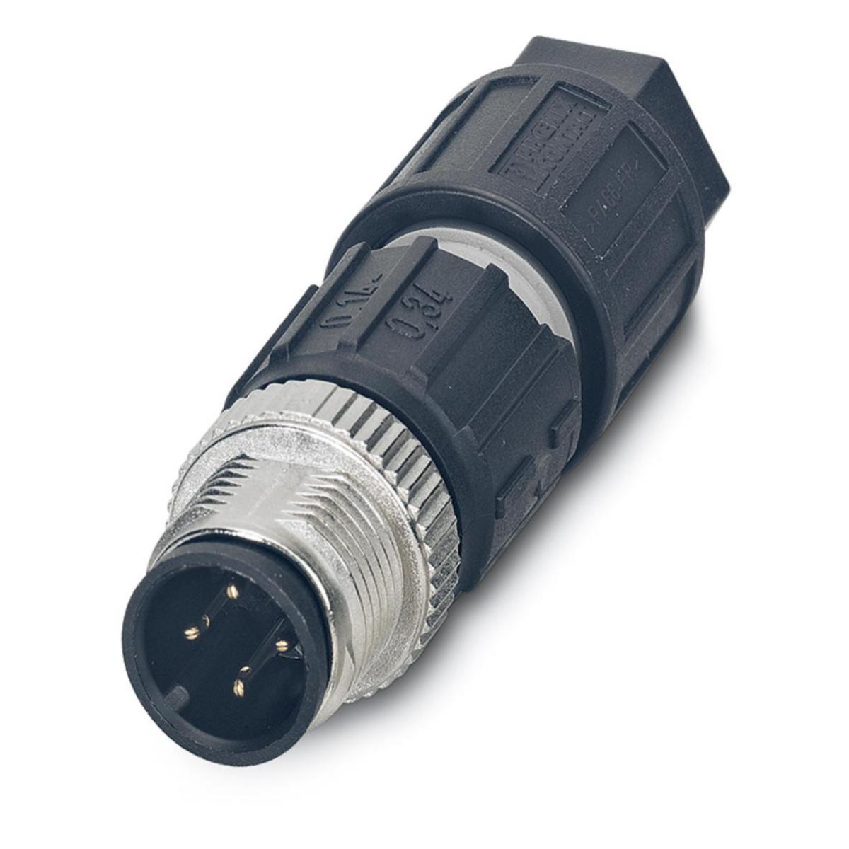 Kontaktdon M12 - GIVARKONTAKT M12 4POL HANE 1641691