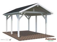 Carport enkel, Robert, 11,7 m²