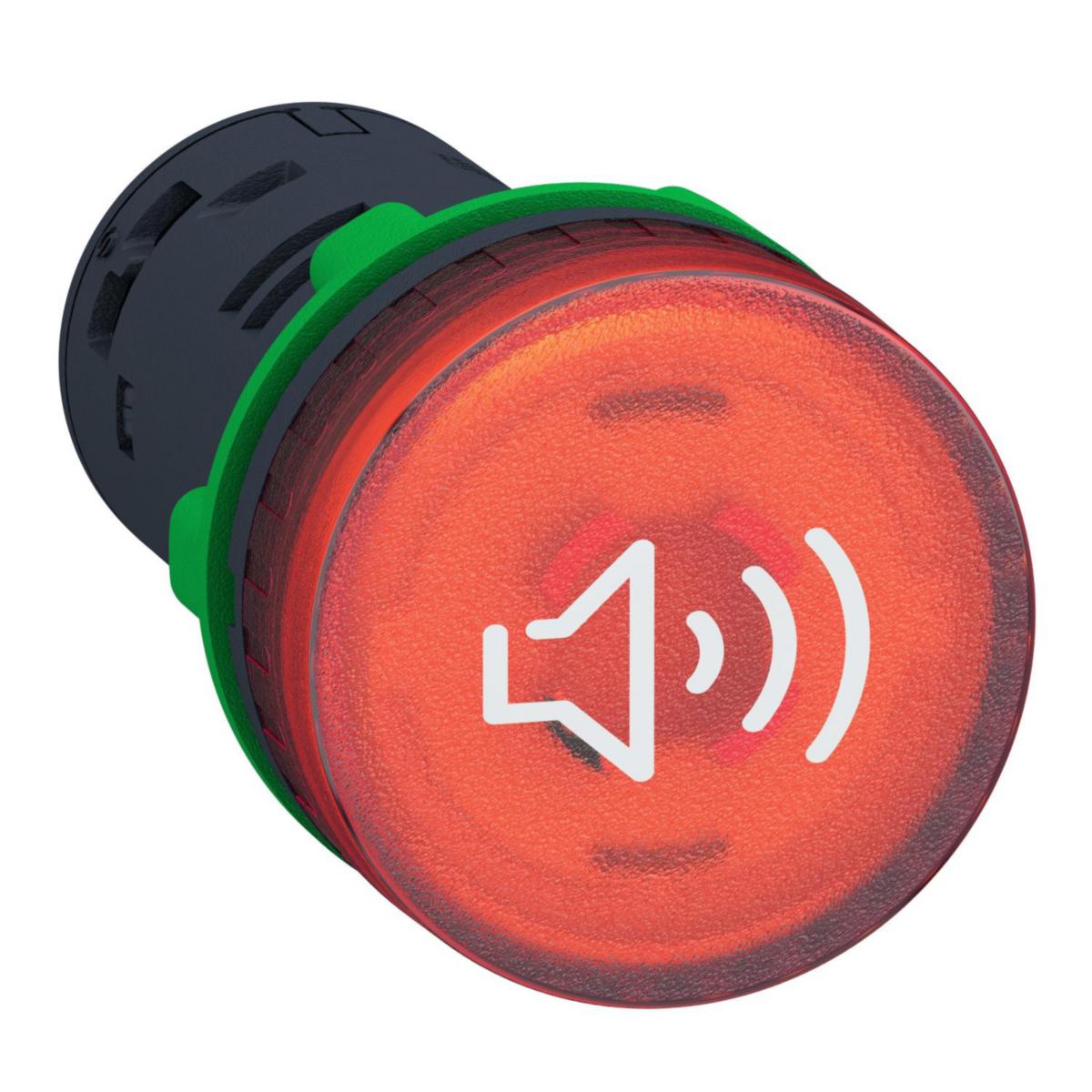 Ljus-/ljudenhet XB5KS2 - LJUS-/LJUDENHET RÖD 24VAC/DC XB5KS2B4