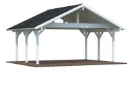 Carport dubbel, Robert, 20,6 m²