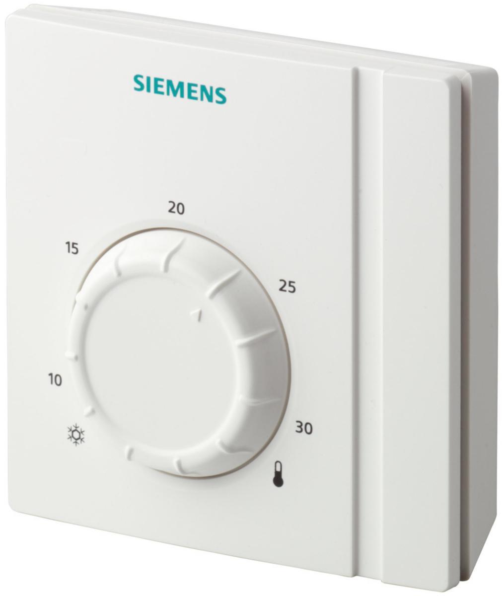 Termostat RAA21, Siemens - SIEMENS TERMOSTAT RAA21 RUM. V/K. YTTRE INST. 5-35C