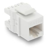 Rj45 jack med standard Keystone hålbild kategori 5e UTP