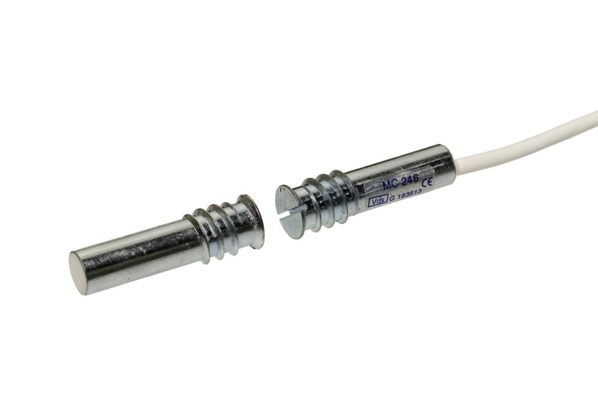 MC 255-serien magnetkontakt , Alarmtech - MAGNETKONT ROTERANDE 20M KABEL MC 255-20