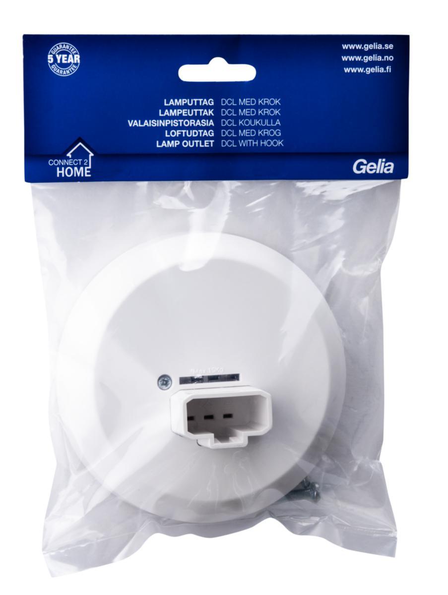 Lamputtag Dcl Utp Tak Med Krok Vit Connect 2 Home - Lampu...