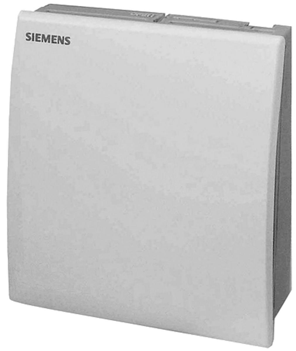 Givare QFA2060, Siemens - SIEMENS GIVARE QFA2060 FUKT/TEMP. RUM. 0-10V