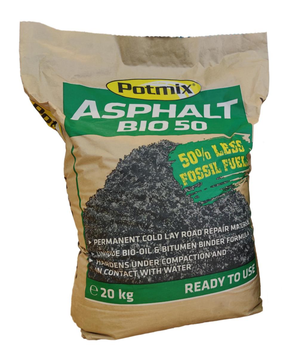 Asfaltslagare Potmix Bio 50 - ASFALTSLAGARE POTMIX BIO 50 20KG
