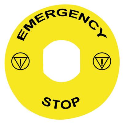 SKYLT ZBY8330 DIAM.90 EMERGENCY STOP