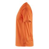 T-SHIRT BLK 3331-1011 ORANGE STL XL