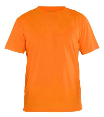 T-SHIRT BLK 3331-1011 ORANGE STL S