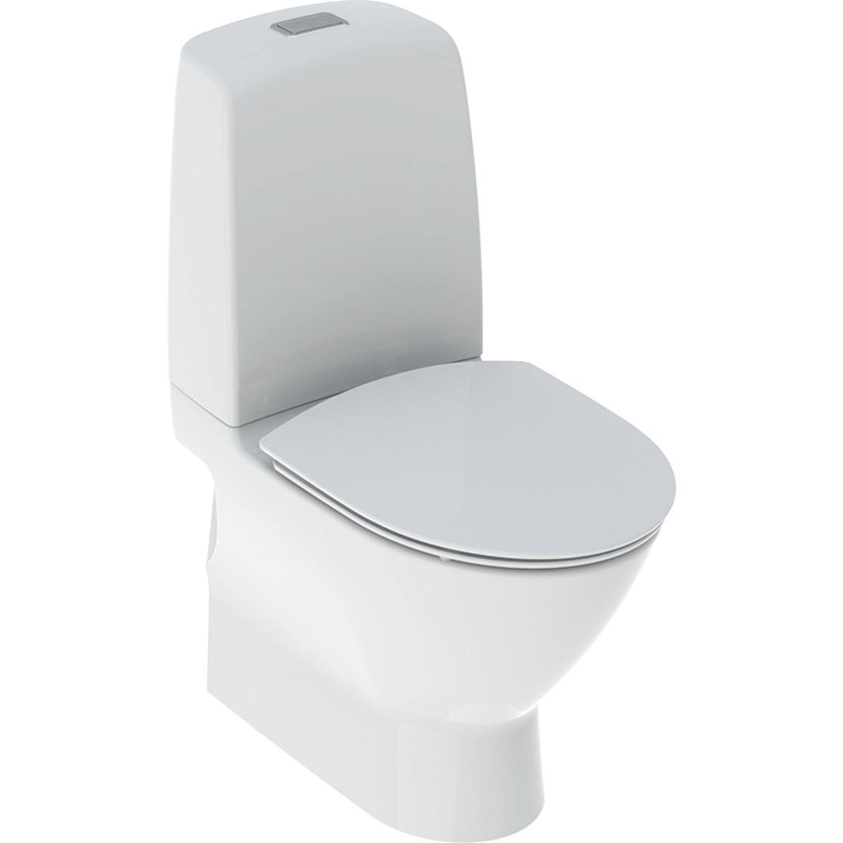 WC-stol Spira Art 6240, Ifö - WC SPIRA ART 6240 IFÖ S-LÅS RIMFREE SC VIT