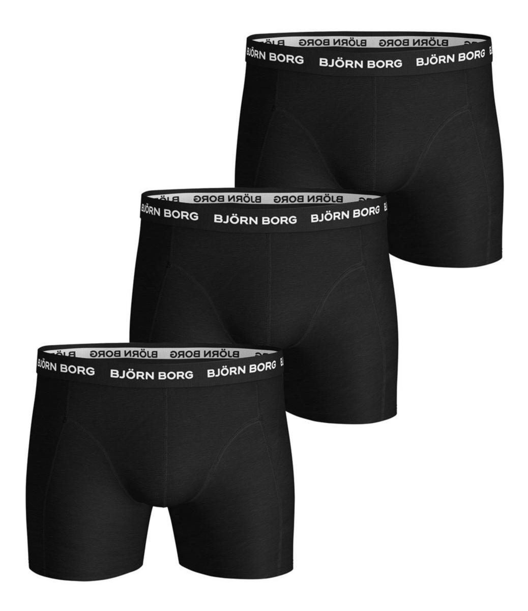 Kalsong BB Shorts 3-pack - KALSONG BB SHORTS 3-PACK 20020101 SVART STL L