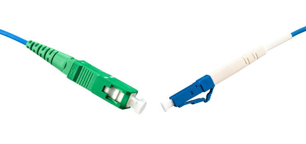 Kablage SC/APC-LC/APC FTTx SM G657A Simplex - PATCH SPX SM SC/APC-LC/UPC 1M 
