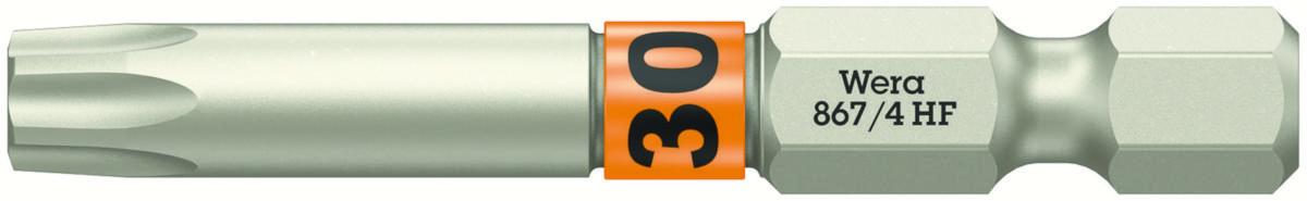 Bits Wera 867/4 HF Torx - BITS WERA 867/4 TORX HF TX30 LÄNGD 50MM HÅLLARFUNKTION