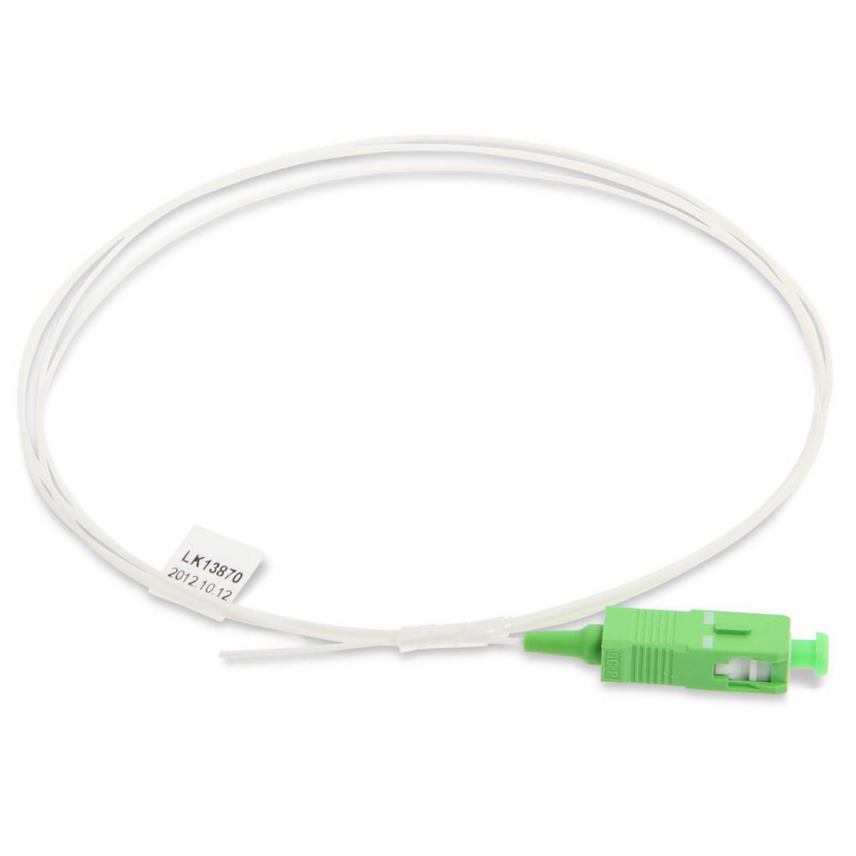 Fibersvans Pigtail Singelmode 9/125 - PIGTAIL SC/APC 1M 42B-S1-SC-01A