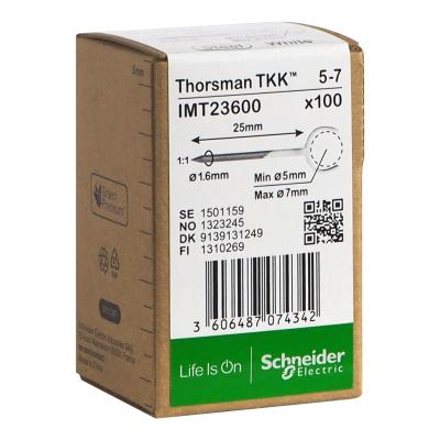 METALLKLAM TKK 5-7, 1.6X25MM 