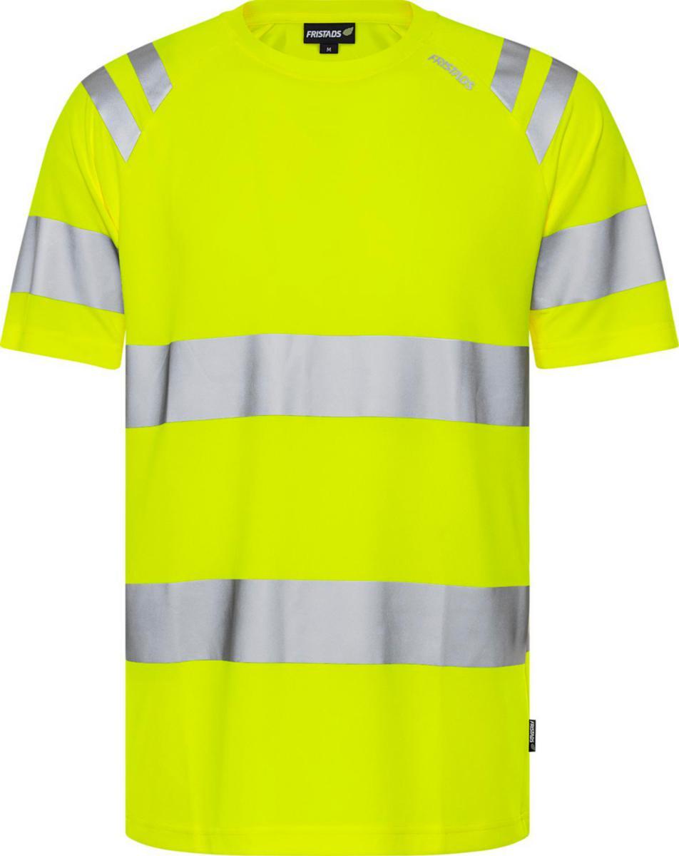T-shirt Fristads 7860 GPST Green - T-SHIRT FR 7860 GPST GUL TROFTA VARSEL KL2 GREEN S