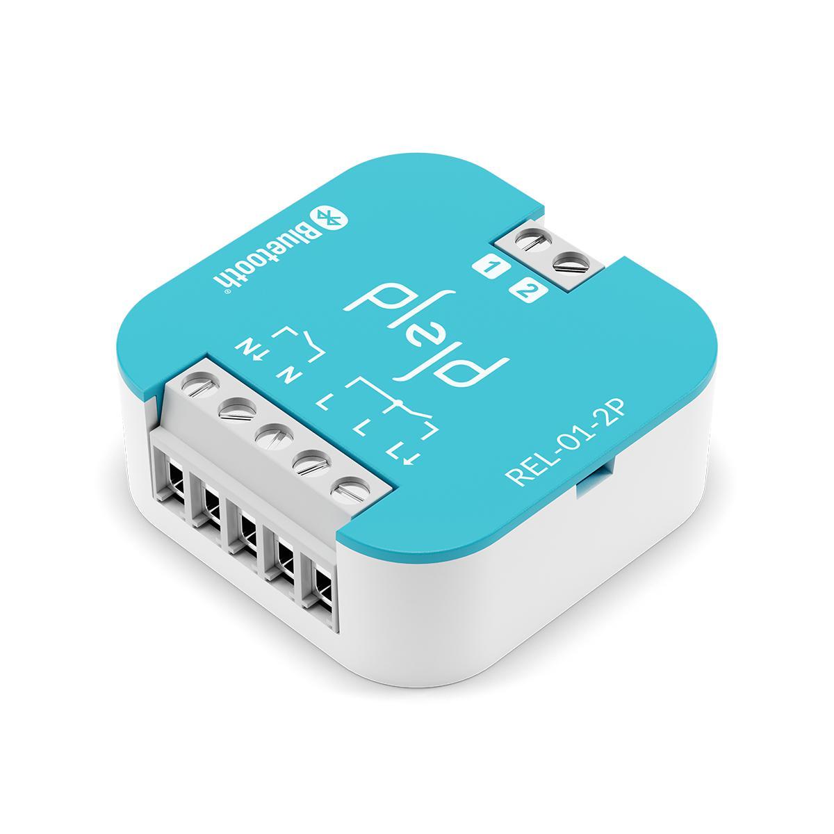 Dosrelä 2-pol REL-01-2P, Plejd - RELÄ 2-POL 13A MESH BLUETOOTH PLEJD REL-01-2P