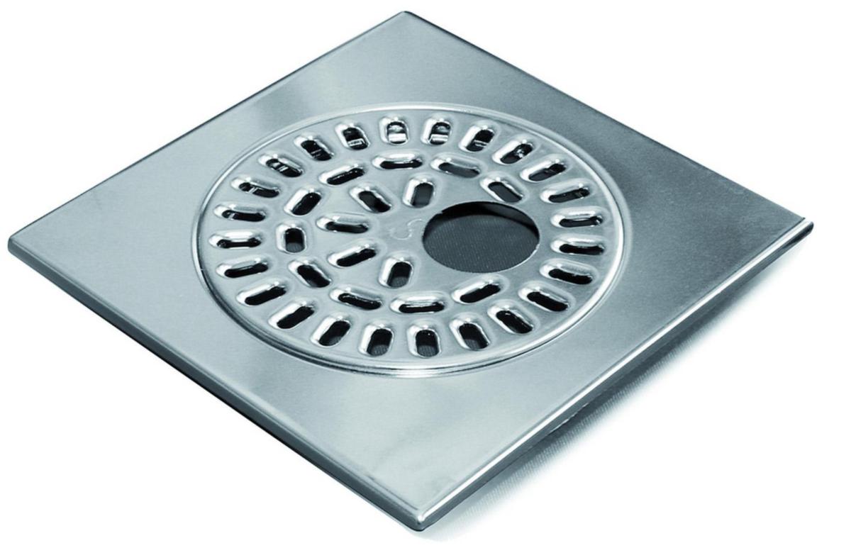 Klinkerram PK-300 av rostfritt stål för klinkergolv, Purus - PURUS PK300L KLINKERRAM 300X300 INKL SIL M URTAG