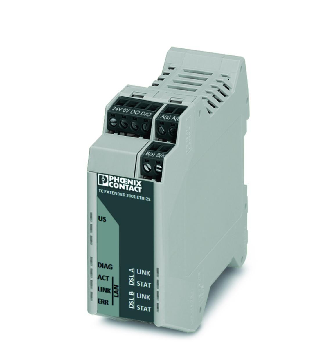 Omvandlare Ethernet till SDSL - OMVANDLARE ETHERNET TILL SDSL TC EXTENDER 2001 ETH-2S