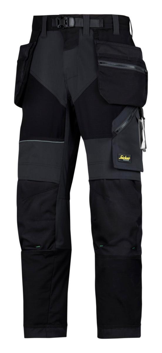 Hantverksbyxa FlexiWork Snickers - MIDJEBYXA SNICKERS 6902 SVART FLEXI HANTVERK STL D96