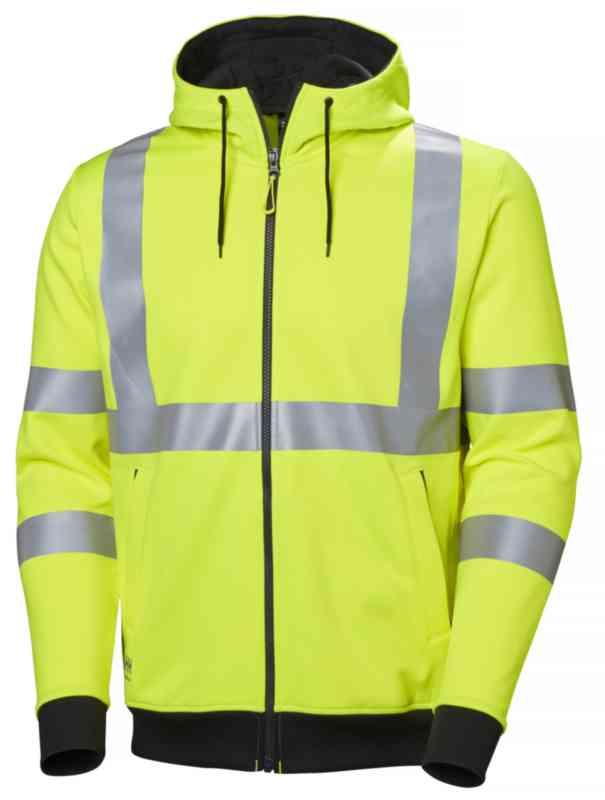 Luvjacka Helly Hansen Addvis 79094 - LUVTRÖJA HH 79094-360 GUL ADDVIS KL3 HELZIP STL S