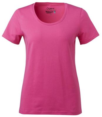 T-SHIRT SOUTH WEST NORA 128 DAM CERISE STL M