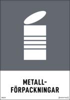 Miljödekaler "Metall"