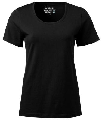 T-SHIRT SOUTH WEST NORA 128 DAM SVART STL XS