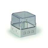 Kapsling Cubo S, med transparent lock