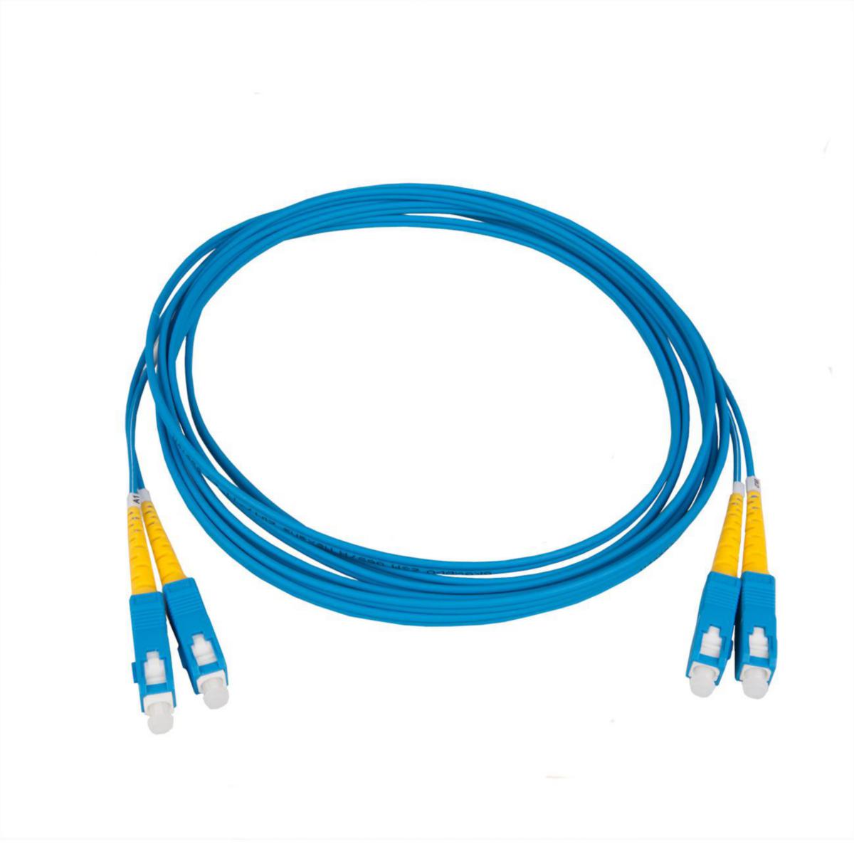 Fiberkablage SM Duplex SC/UPC-SC/UPC OS2 9/125 - PATCH 2xSC/UPC-SC/UPC SM 0,5m 