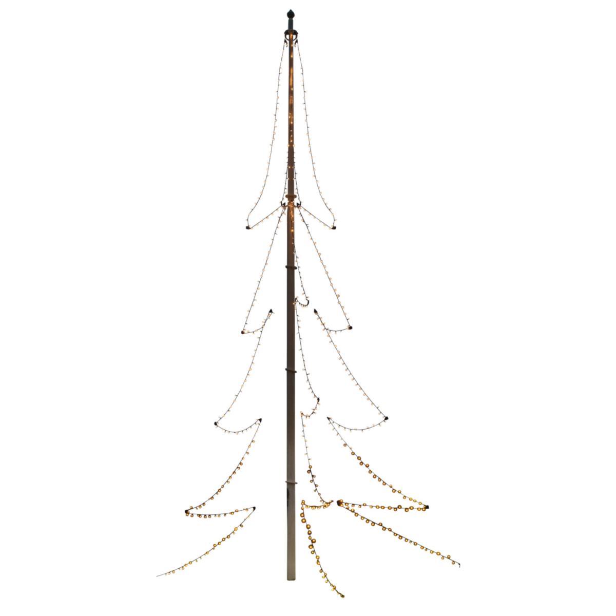 Flaggstångsslinga - FLAGGSTÅNGSSLINGA 3X136 LED 