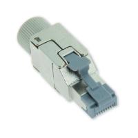 Modularplugg RJ45/4 C6A FTP