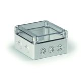 Kapsling Cubo S, med transparent lock