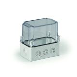 Kapsling Cubo S, med transparent lock