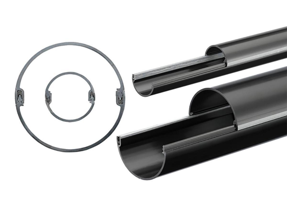 Skarvrör delat - SKARVRÖR 2M DELAT RÖR FÖR 40MM NPBA101103/11