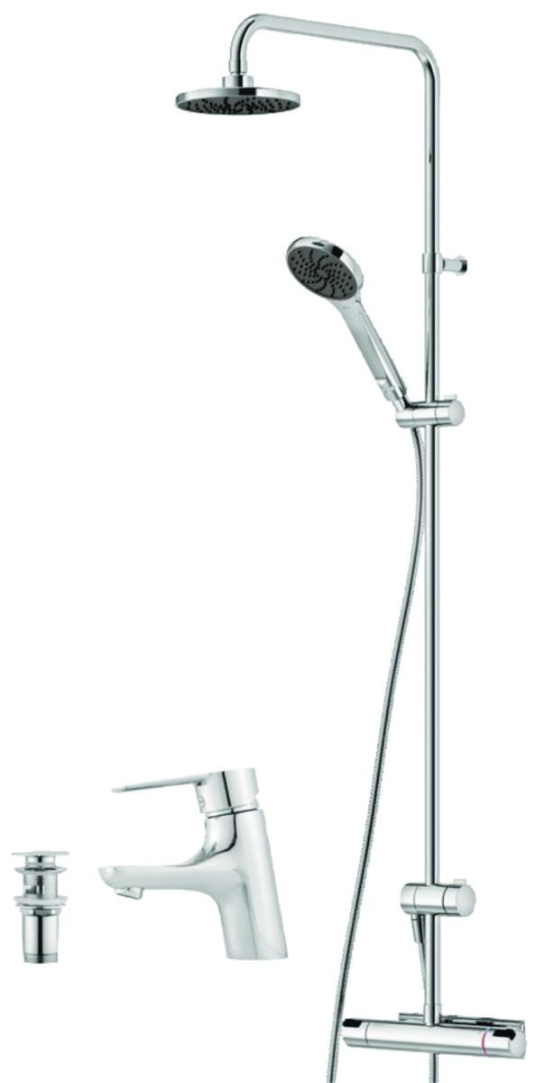 Blandar-/duschsats Mora Cera - MORA CERA BATHROOM CONCEPT 160 C/C, KROM 241520