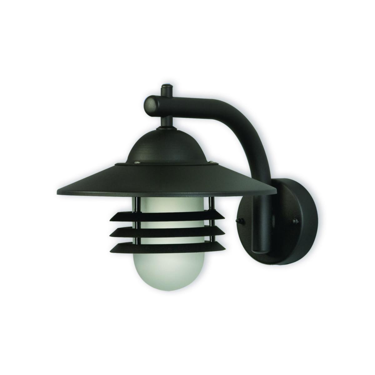 Väggarmatur Averia E27 - VÄGGARM 60W E27 SVART AVG07M