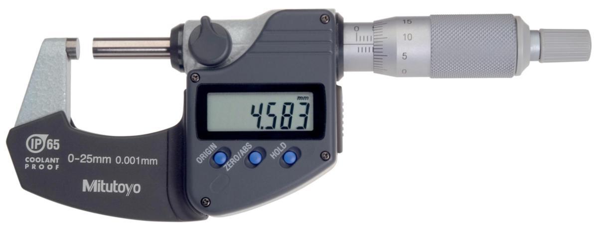 Mikrometer Mitutoyo Serie 293-230 & 293-240 - MIKROMETER MITUTOYO DIGITAL 293-241-30 25-50MM IP65
