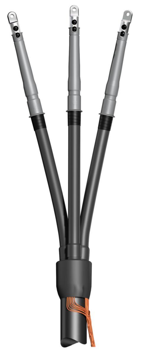 Kabelavslut SOT SCL, 12-24kV, 3 st 1-ledare eller 3-ledare, inomhus - AVSLUT SOT 241-3 SCL3