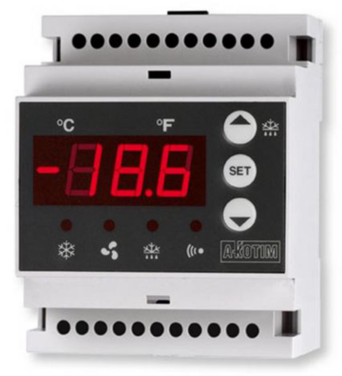 DIN-monterade termostater med klocka inklusive 1 st NTC-givare - AKO - DIN-TERMOSTAT AKOTIM-21ARTE .