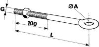 Ögleskruv M16